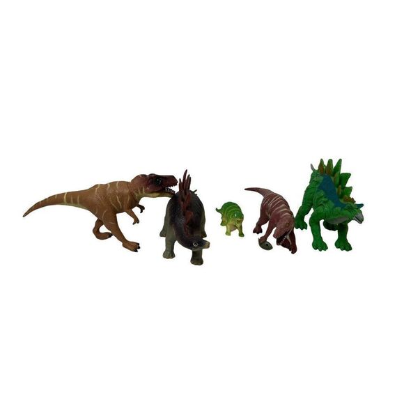 Dinosaurs Medium Sized What You See Is What you Get! T-Rex Stegosaurus - Picture 4 of 4